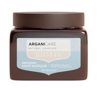 ARGANICARE | Maschera Idratante e Riparatore | Arricchita con Biotina e Olio di Argan | Rafforza i Capelli | Fornisce Nutrizione e Idratazione | Protegge dalla rottura, Made in France | 500ML