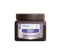 Arganicare Maschera per capelli argento per capelli biondi, pigmenti viola, neutralizza i toni gialli, 500 ml, senza solfati e burro per il corpo Argan e multi vitamina