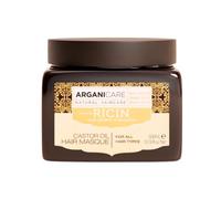 ARGANICARE Maschera Rinforzante al Castore per Capelli 500 ml - Rafforza e ricostruisce la fibra capillare, aiuta a combattere la rottura, alta idratazione, per tutti i tipi di capelli