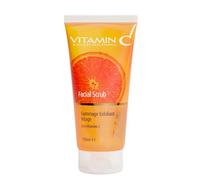 ARGANICARE | Scrub Esfoliante Viso alla Vitamina C | Pulisce ed esfolia la Pelle | Attivi antiossidanti e idratanti | Purifica e leviga il grano della Pelle | Made in France | 150ML