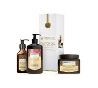 Arganicare Set Trio Acceleratore di Crescita Alla Ricina - Set capelli