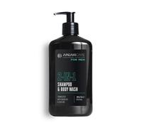 Arganicare - Shampoo 2 in 1 + Gel doccia energizzante 400 ml unisex