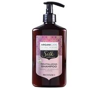 Arganicare Silk Protein shampoo rivitalizzante per illuminare i capelli spenti 400 ml