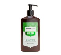 ARGANICARE Shampoo Rivitalizzante all’Aloe Vera per Capelli Secchi e Spenti, azione rigrassante e nutriente, cura quotidiana per una chioma più morbida e luminosa, flacone 400 ml