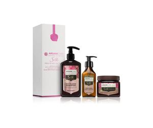 Arganicare Silk Protein Program Set 1 pz - Set capelli
