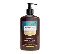 ARGANICARE Trattamento Idratante Protettivo Leave-On al Cocco Bio per Capelli Secchi e Danneggiati 400 ml - Dona flessibilità e leggerezza, luminosità e brillantezza, idratazione