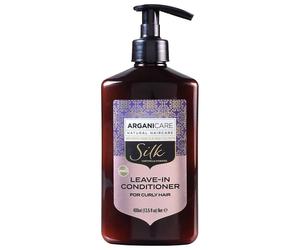 Arganicare - Trattamento leave-in con proteine della seta - capelli ricci. Balsamo 400 ml unisex