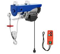 MSW Argano - 1350 W - 800 kg - 12 m - Con telecomando MSW-PROLIFTOR-800NW