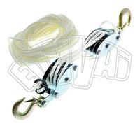 ARGANO CON CAVO VERRICELLO PARANCO FUNE MONTACARICHI ALZA TIRA PER SOLLEVAMENTO