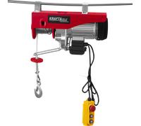 Argano Elettrico A Fune 1000kg 1350W 230V Tiro A Fune