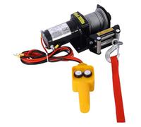 Argano elettrico ATV/UTV da 2000 libbre e 12 V, argano con cavo in acciaio impermeabile fuoristrada for ATV UTV, for rimorchio di traino