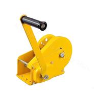 Argano elettrico portatile 1200Lb manovella autobloccante manuale argano addensare materiale piccola famiglia verricello portatile gru di sollevamento con fune(04)