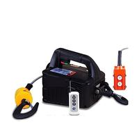 Argano elettrico portatile Paranco for gru, paranco for gru telecomandato da 500 kg Paranco elettrico Paranco for gru in alluminio Paranco for gru for interni for uso domestico(3 IN 1,100 Kg 25m)