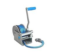 Argano elettrico portatile Verricello manuale da 2000 kg, for auto, lavori di bricolage, movimentazione merci, sollevamento di officine di produzione