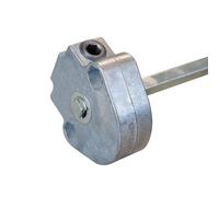 Argano Geiger 6P7 senza fine corsa - Quadrato 8 mm Maschio per tapparelle Bubendorff - Verricello manuale robusto per riparazione o ristrutturazione di tapparelle a manovella