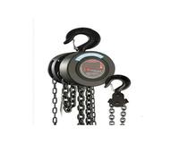 Argano manuale a cricchetto da 2 tonnellate, paranco a catena da 1,5-9 m, blocco a C pesante per barche, camion, rimorchi, verricello nero per una facile movimentazione del carico