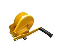 Argano manuale da 1800 libbre con freno, argano a treppiede automatico a manovella, verricello di sollevamento verticale per barca, camion, rimorchio