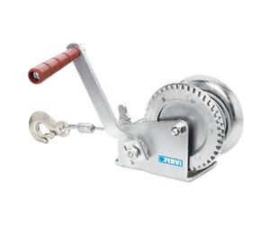 Argano Manuale Fervi Art.0070/C Completo di mt 10 Cavo Acciaio