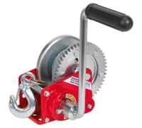 Argano Manuale Geared Sealey GWC1200B Con Freno E Cavo Capacità 540Kg