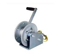 Argano manuale in acciaio zincato autobloccante for camion for barche da 2500 libbre x 8 m, imbracatura di sollevamento for utensili manuali per barca, camion, rimorchio