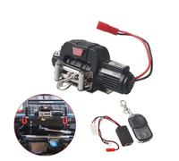 Argano per paranco, Verricello Automatico E Ricevitore Del Telecomando Wireless For Il Caricamento Automatico Del Camion Marino For Auto Con Telecomando 1/10 per garage, fabbriche(Red set)