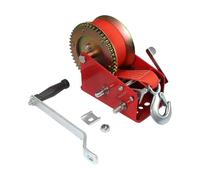 Argano Portatile, Argano for barche con capacità di 3500 libbre, argano manuale for impieghi gravosi, for rimorchio for, cinghia da 10 m (32 piedi)