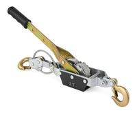 Argano Tenditore Manuale 2 Ton - Fune in Acciaio con Ganci di Sicurezza - Sollevamento e Trazione - Ideale per Officina, Agricoltura e Cantieri - LEMAG SRL