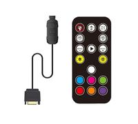 ARGB Controller 5V 3Pin Alimentatore ARGB LED Strisce luminose Telecomando Case del computer Ventola Controller illuminazione Velocità della ventola del computer