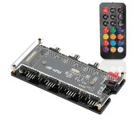 Argb Controller hub rgb pc Argb Hub, Argb Pwm, Case Fan Hub PWmARGB 2 in 1 Wireless Remote Controller pc rgb controller per Computer Ventola di Raffreddamento Interna fläktar och kylkomponenter