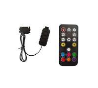 ARGB Controller to RGB Remote Controller Adapter RGB Remote Controller for PC Fan Cooling Fan Light Strip