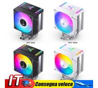 ARGB CPU Cooler Fan 4 Heat Pipe for INTEL LGA 1700 1200115X AM4 (White 4 Pin) IT