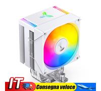 ARGB CPU Cooler Fan for INTEL LGA 1700 1200115X AM4 (White 4 pin+5V 3pin ARGB) I
