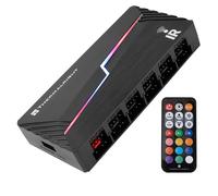 - ARGB e FAN HUB X12 IR Fan PWM HUB X12 IR, Inclus2940