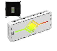 ARGB Hub - Adattatore sdoppiatore Magnetico ARGB da 5 V, hub di Raffreddamento per PC, per scrivania, Home Theater, Camera da, Sala Giochi, Feste, Giocatori, Uomini e Donne