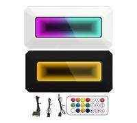 Argb Pwm Fan Hub, controller ventola Pc a 8 porte, design compatto per il controllo della temperatura intelligente, illuminazione dinamica del prism ideale per 4,49 x 2,17 x 0,79 pollici