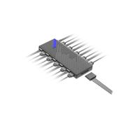 ARGB PWM Fan Hub RGB 5V 3-Pin Sync Controller per Ventole per Case PC con Controllo Della Temperatura per Ventole per Computer Desktop A