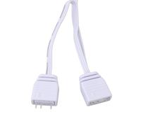 Argb RAM RADIATOR Memoria di memoria Memoria di calore PWM Controllo della temperatura Doppia ventola per DDR DDR2 DDR3 DDR4 DDR5 GAMING PC Builds Metal ABS 149x75x60mm (bianco)