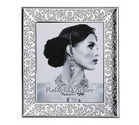 Argenteria MB Cornice Portafoto in Argento Lucida Ricamo cm 13 x 18