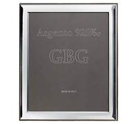 Argenteria MB Cornice Portafoto in Argento Massiccio 925 Lucido cm 20 x 25