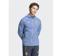 Argentina AFA Adidas Giacca anti vento pioggia Tiro Travel Windbreaker Blu