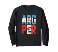 Argentina And Peru Mix Heritage Argentinian Peruvian Roots Maglia a Manica