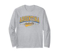 Argentina Autentico Retro Sport Mondiali di Calcio Maglia a Manica