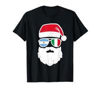 Argentina Babbo Natale Natale Divertente Italiano Argentino Maglietta