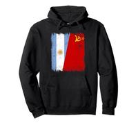 Argentina Bandiera dell'Unione Sovietica Argentino CCCP Heritage Felpa con Cappuccio