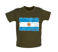 Argentina Grunge Bandiera - Bambino T-Shirt / Body - Buenos Aires