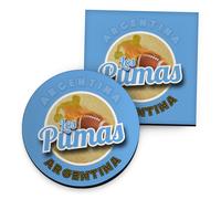Argentina Rugby Union Pumas - Bevande Sottobicchiere - Cerchio O Quadrato