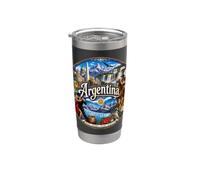 Argentina, SA Sud America Bicchiere termico in acciaio inox doppia parete