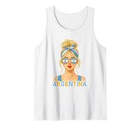 Argentinian Girl Argentina Flag Argentinian Girlfriend Wife Canotta