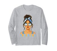 Argentinian Girl Argentina Flag Argentinian Girlfriend Wife Maglia a Manica