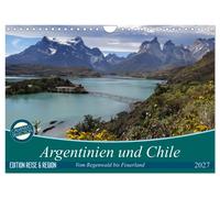 Argentinien und Chile - vom Regenwald euerland (Wandkalender 2027 DIN A4 qu